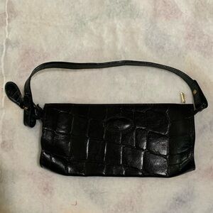 Mulberry Vintage Congo Leather Shoulder Bag - Black